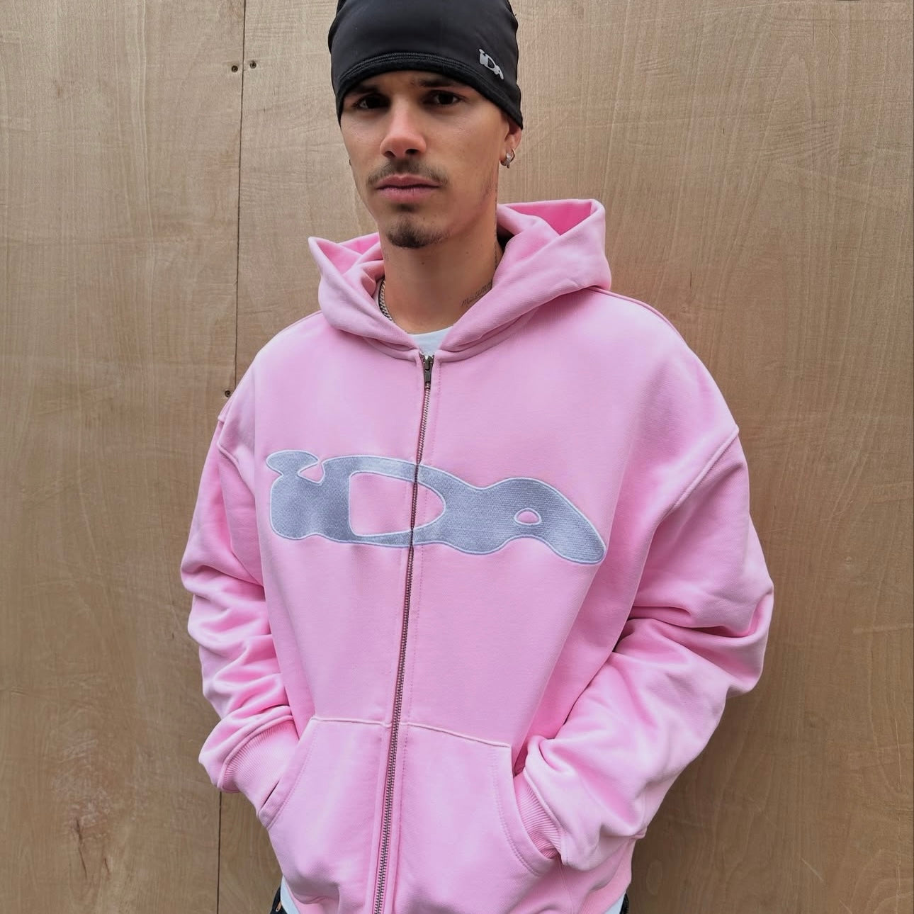 IDA Valentine Zip Hoodie - (PINK)