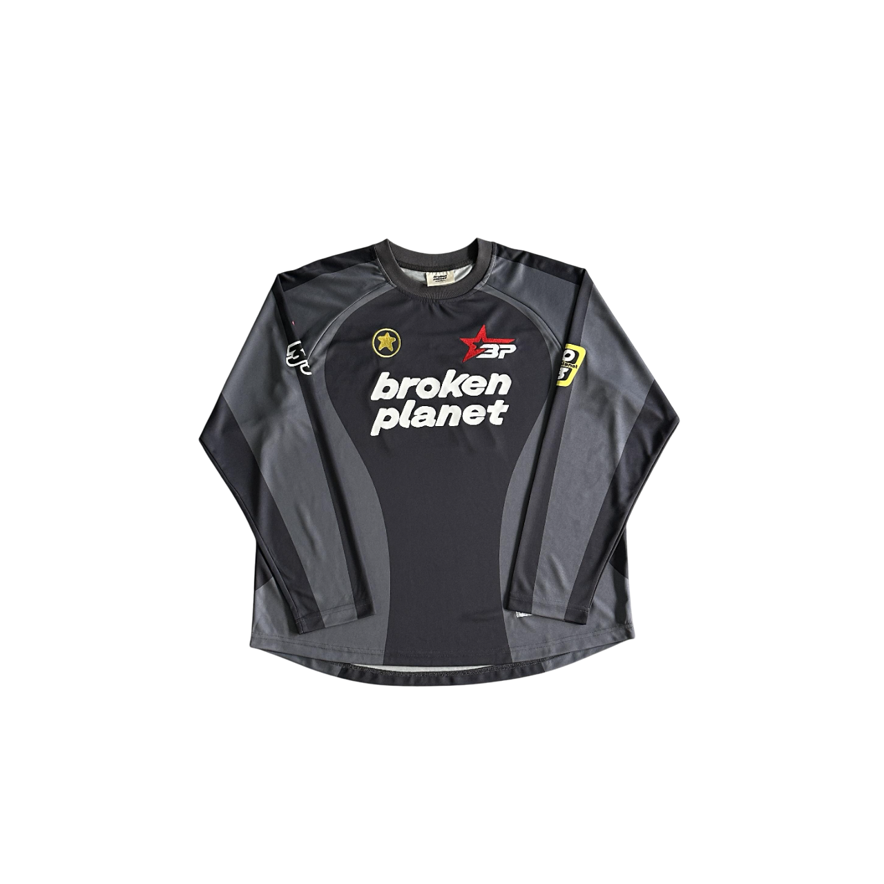 Broken Planet Jersey Longsleeve - (GREY)