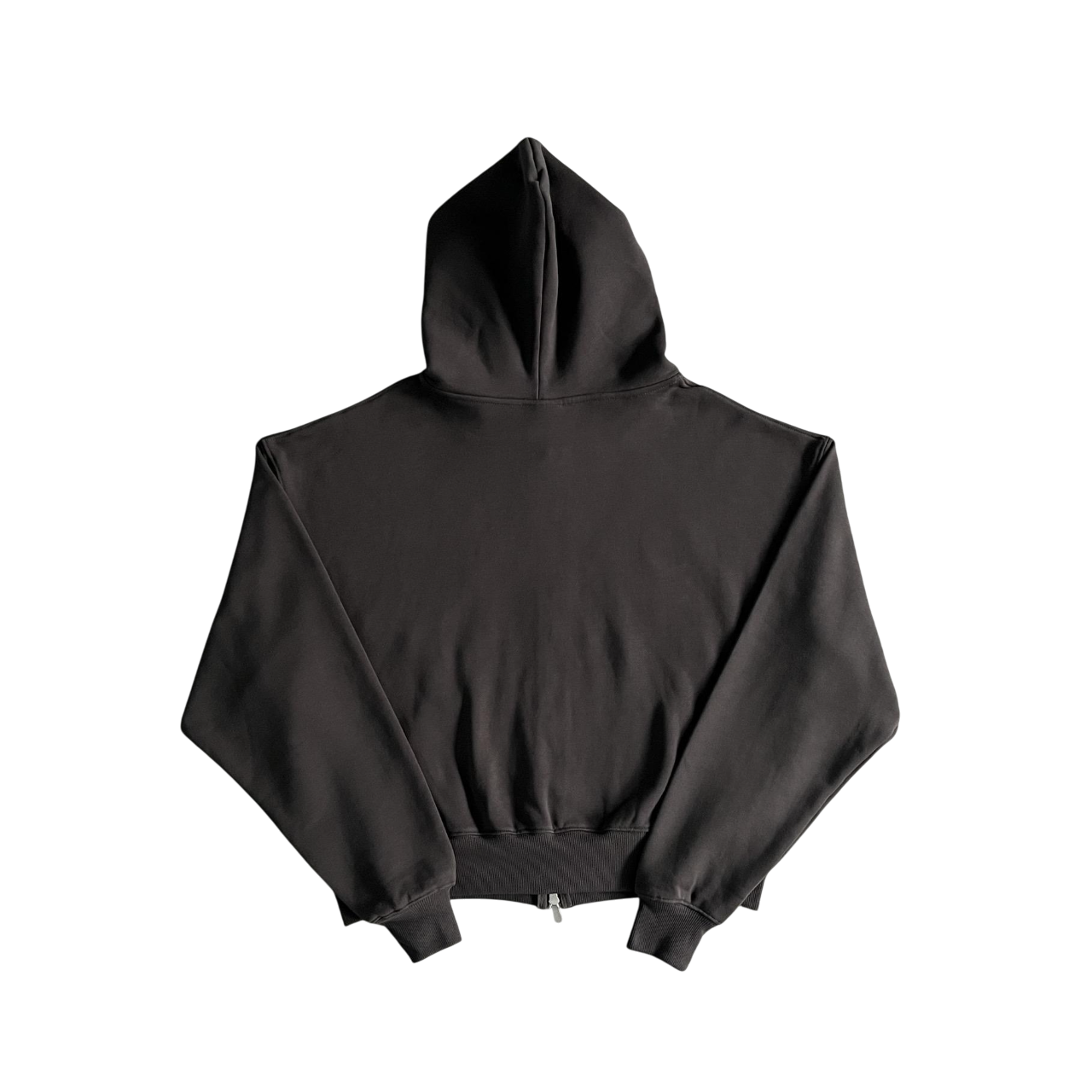 Broken Planet Classic Zip Hoodie - (BROWN/WHITE)