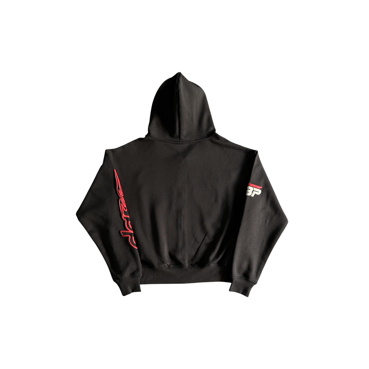 Broken Planet 2053 Zip Hoodie - (SOOT BLACK)
