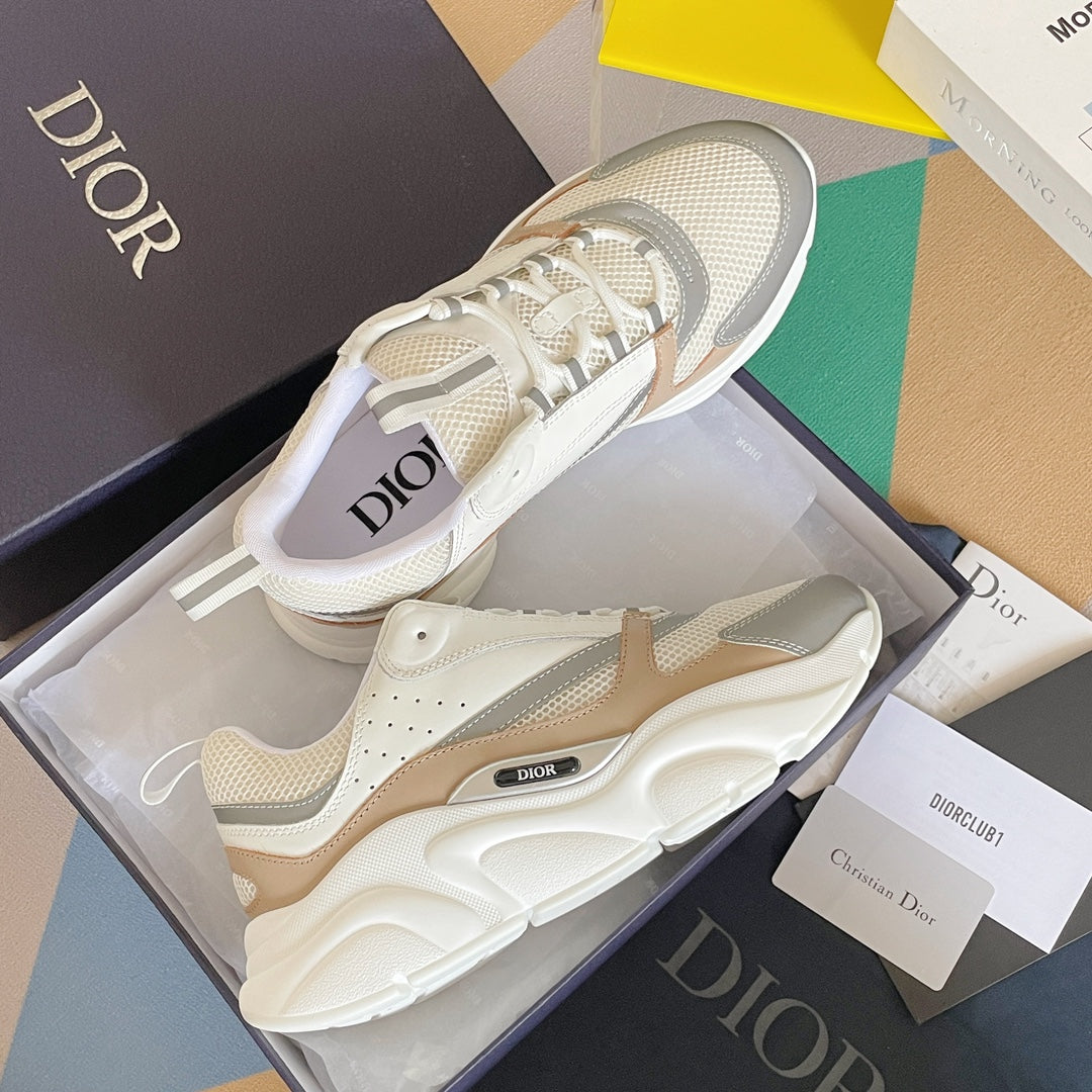 Dior B22 White/Peach/Grey