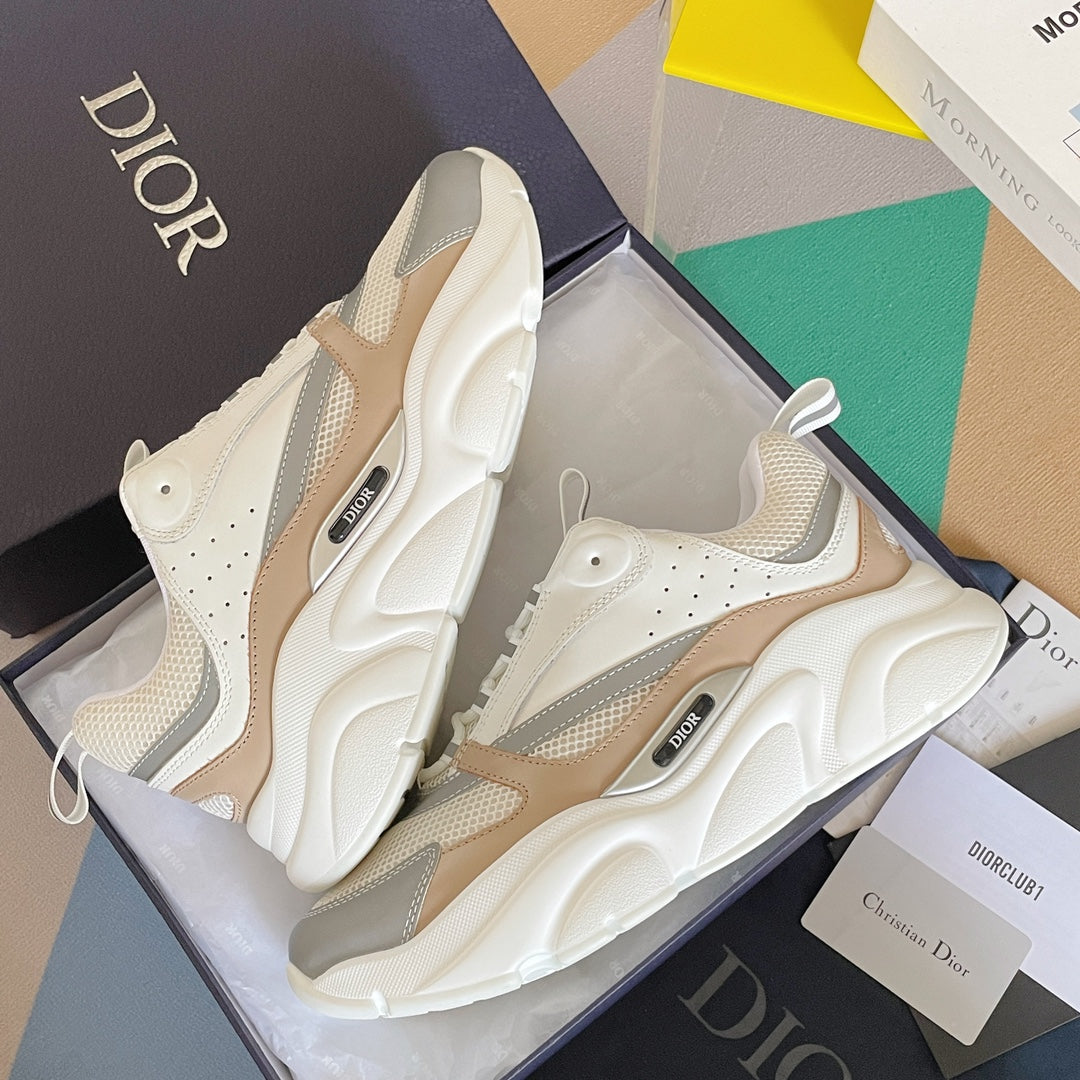 Dior B22 White/Peach/Grey