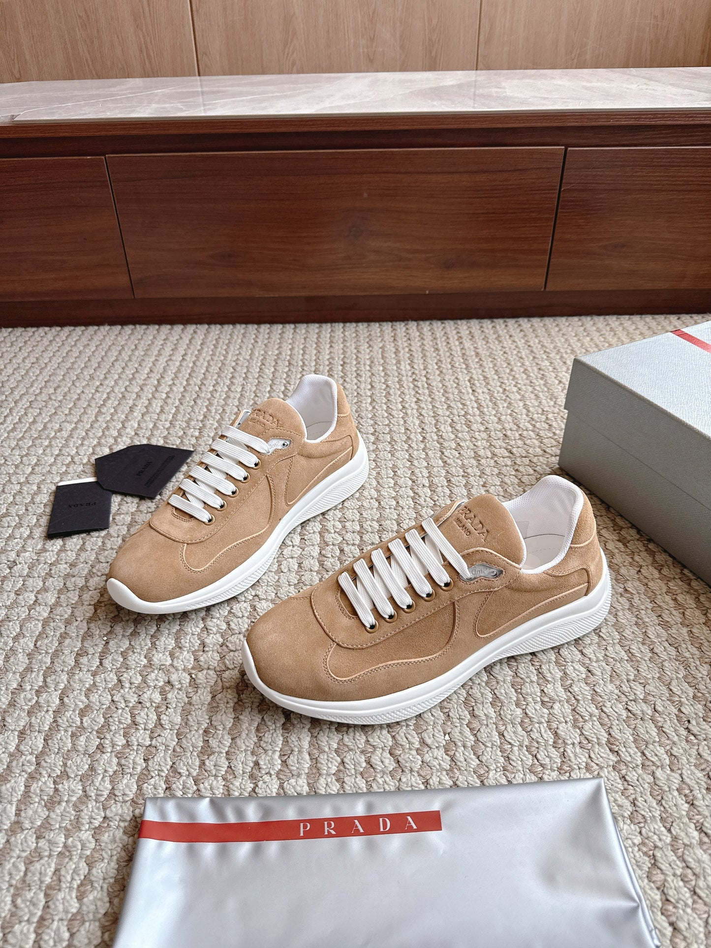 Prada America's Cup - (DENIM BROWN)