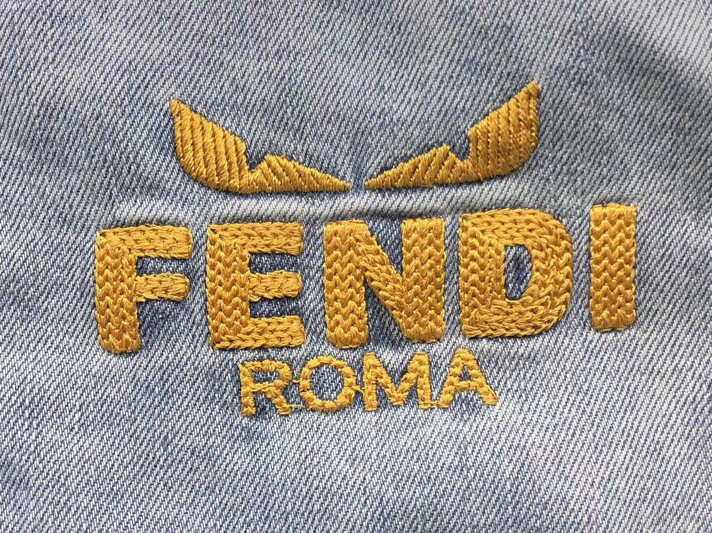 Fendi Denim Shorts - (BLUE)