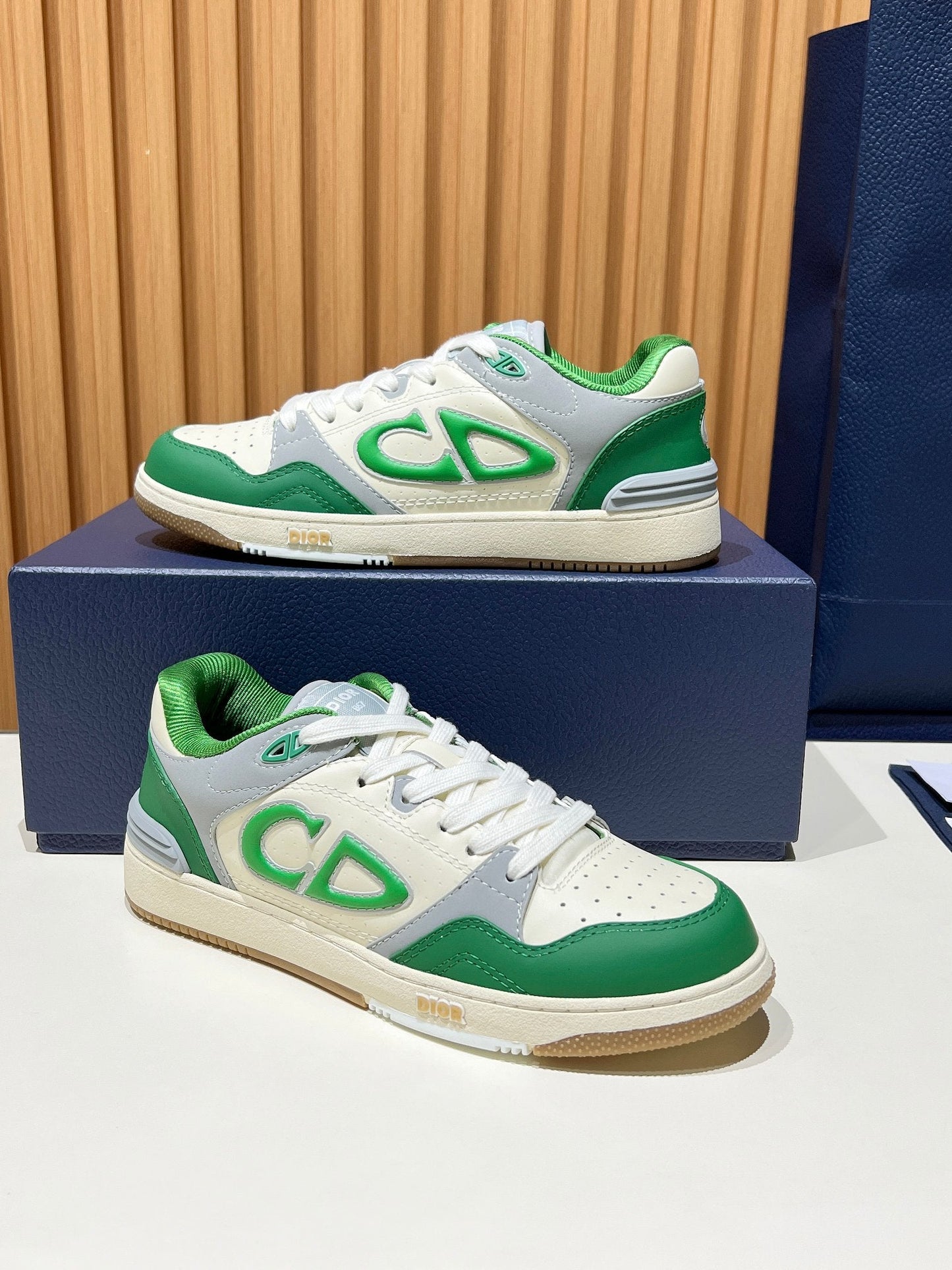 Dior B57 Low Green/White
