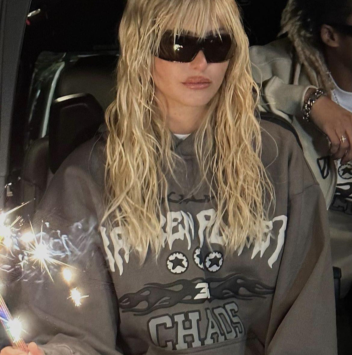 Broken Planet Chaos Hoodie - (GREY)