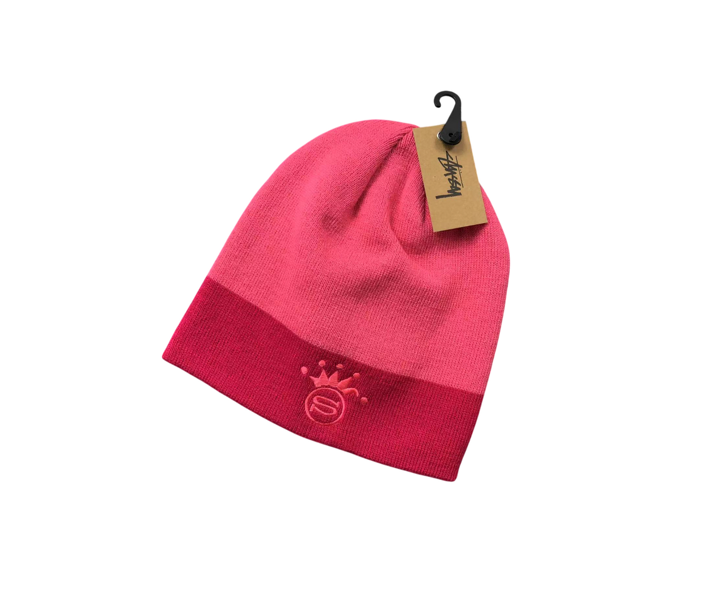 Stussy Crown Beanie - (PINK)