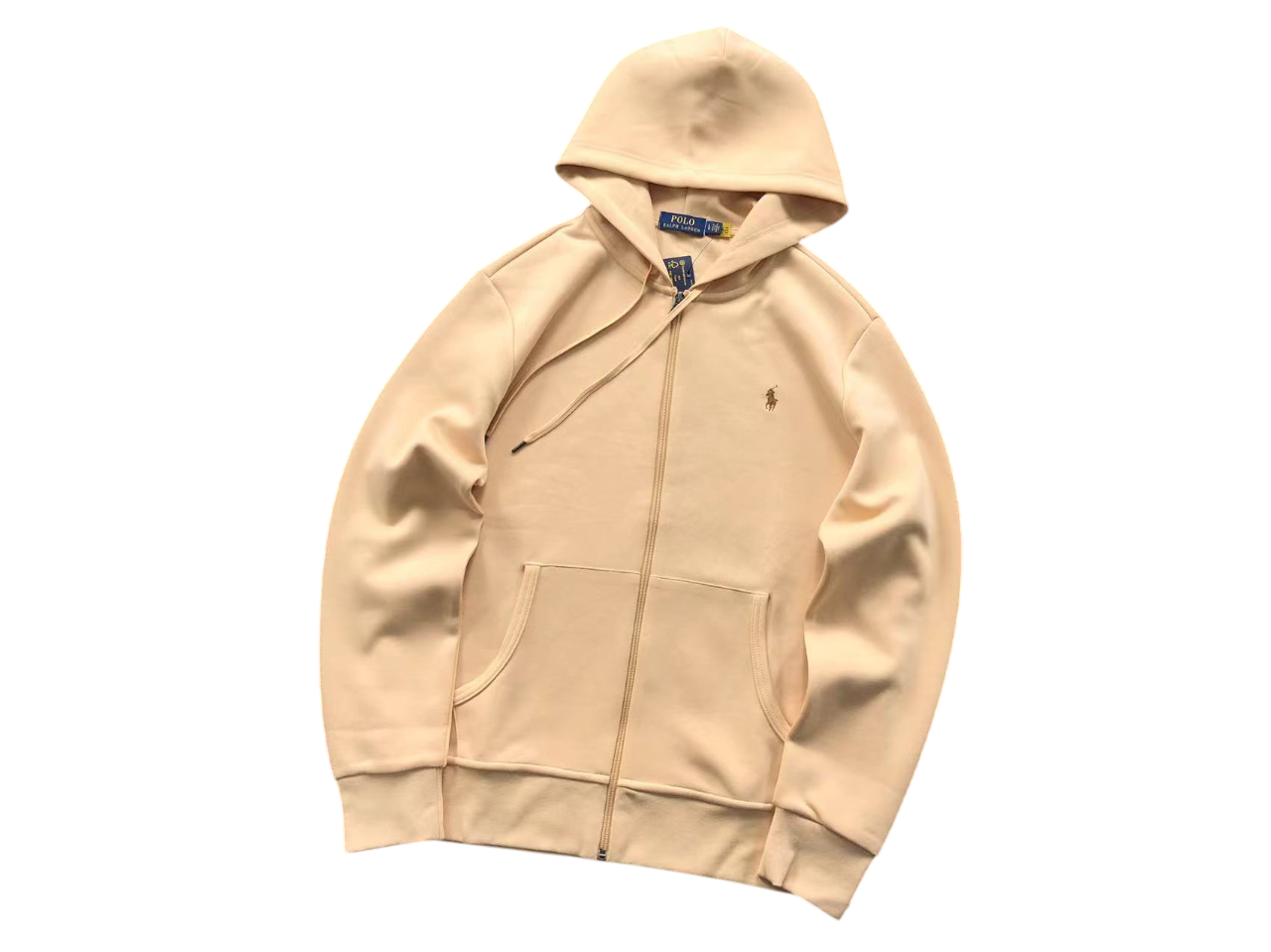 Ralph Lauren Classic Zip Hoodie - (PEACH)