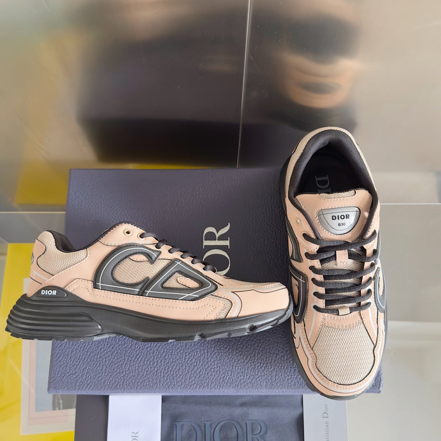 Dior B30 Peach Black