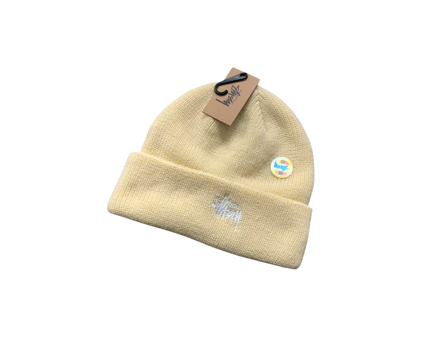 Stussy Classic Beanie - (CREAM)