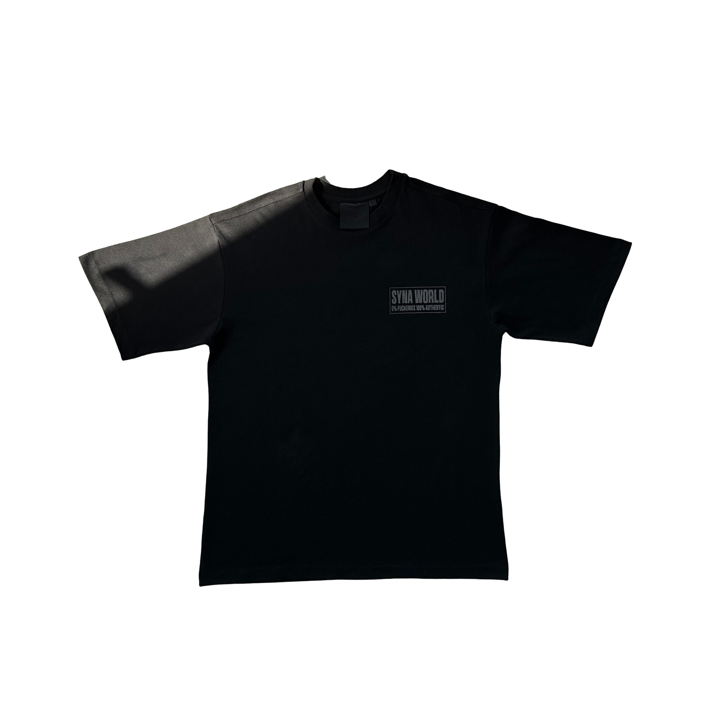 Syna World Disclaimer Tee - (BLACK)