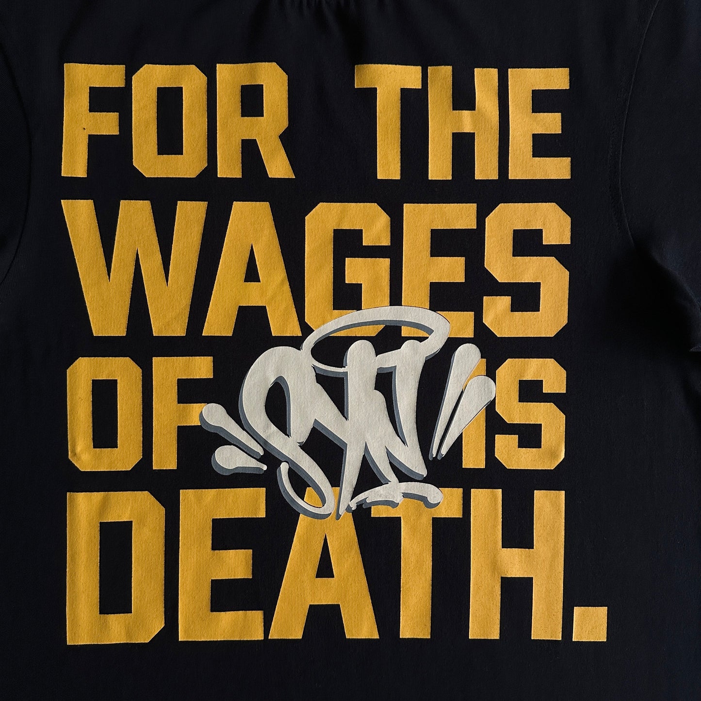 Syna World Wages Tee Black