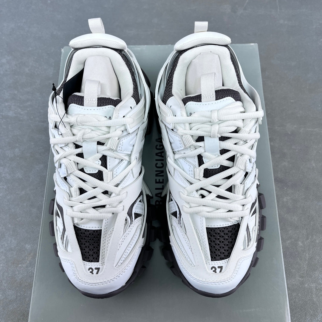 Balenciaga Track 3.0 - (WHITE/BROWN)