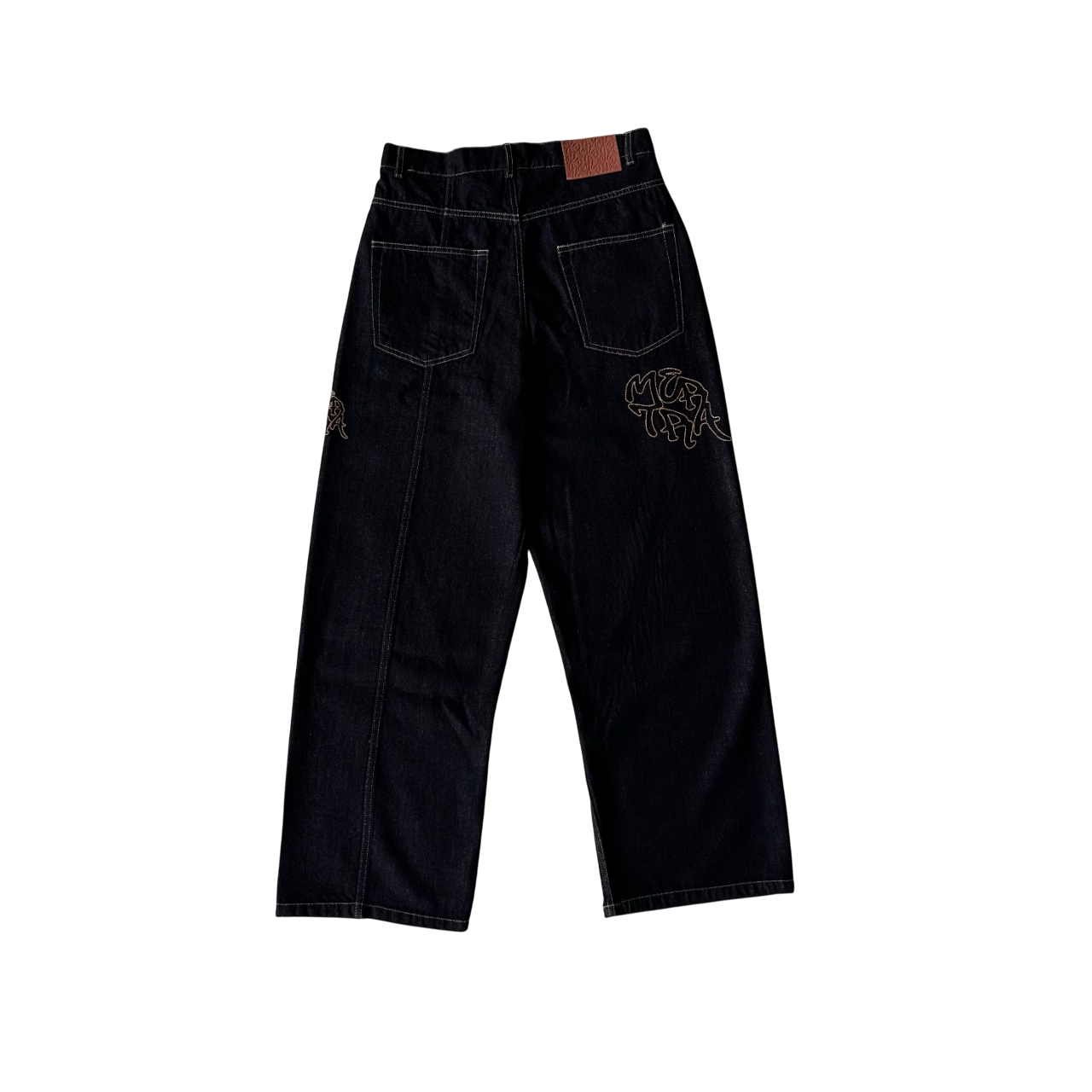 Mertra Denim Jeans - (BLACK)