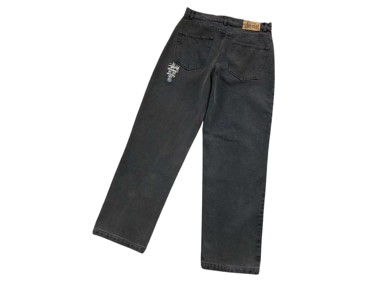 Stussy Washed Jeans - (BLACK)
