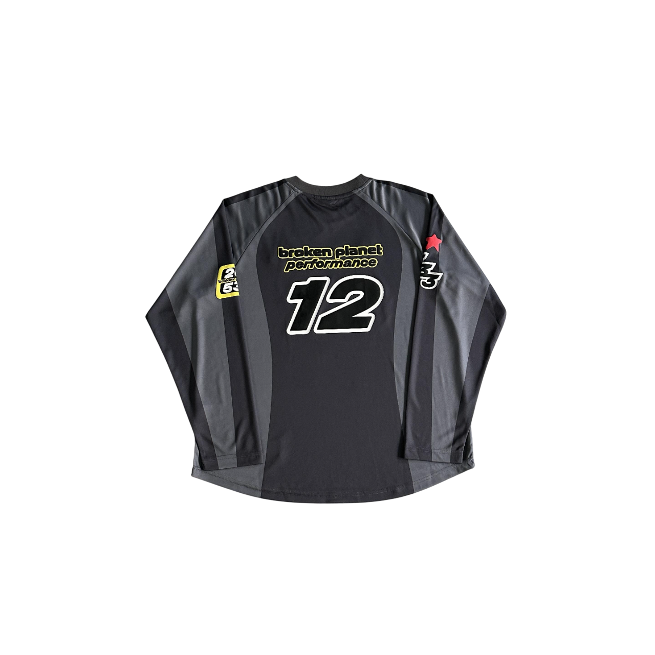 Broken Planet Jersey Longsleeve - (GREY)