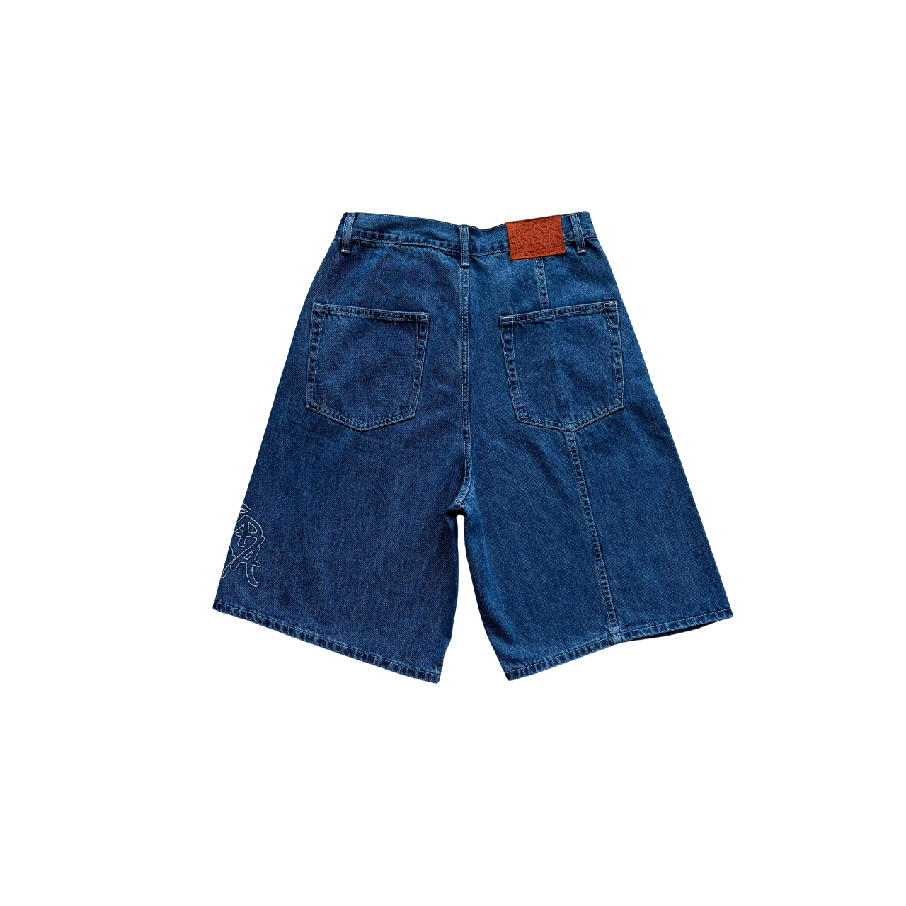 Mertra Denim Shorts - (BLUE)