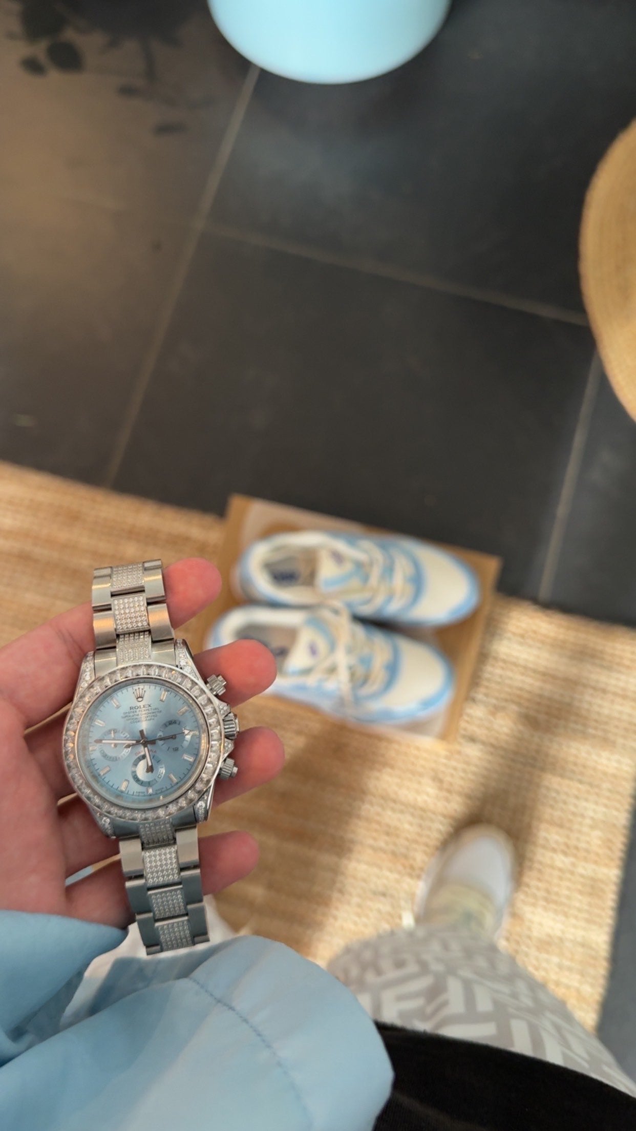 RoIex Daytоna Diamond Bezel IceBlue
