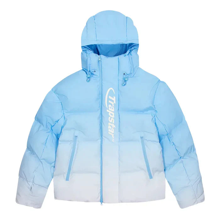 Trapstar Hyperdrive Technical Puffer Jacket - (BLUE GRADIENT)