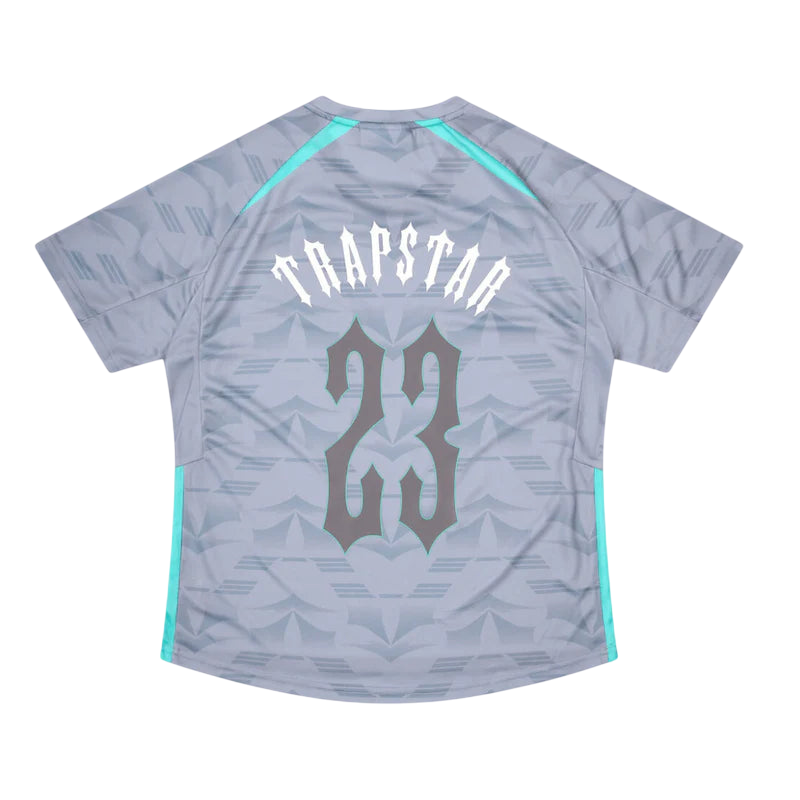Trapstar Monogram Jersey - (GREY/SEA BLUE)