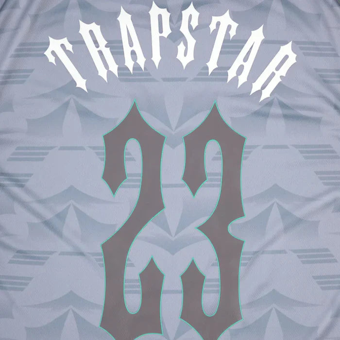 Trapstar Monogram Jersey Grey/Sea Blue