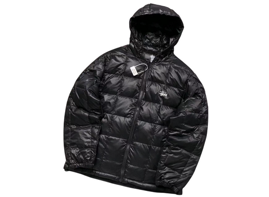 Stussy Midweight Down Puffer Jacket - (BLACK)