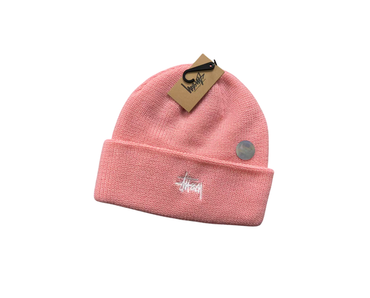 Stussy Classic Beanie - (PINK)
