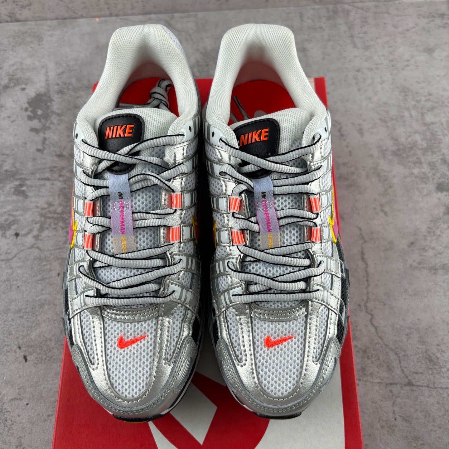 Nike P-6000 White Laser Fuchsia