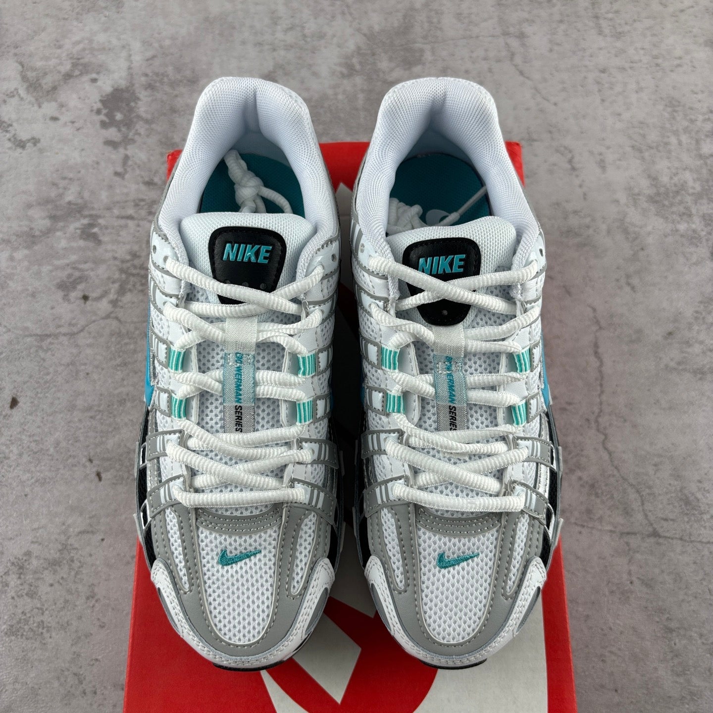 Nike P-6000 White Dusty Cactus