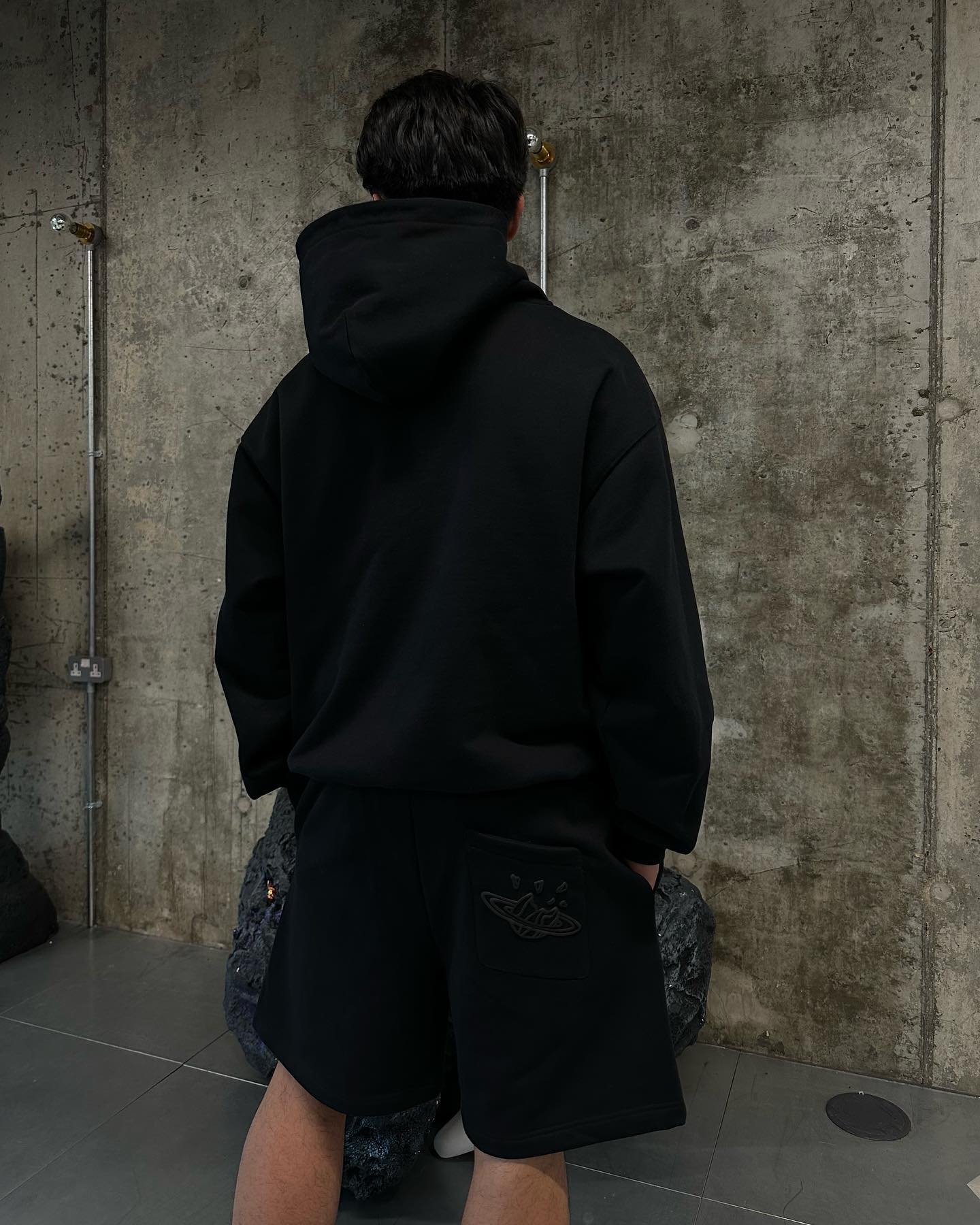Broken Planet Outer Space Short - (BLACK)