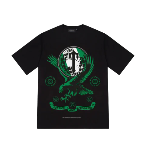 Trapstar Lagos x Homecoming Naija Graphic Tee - (BLACK)