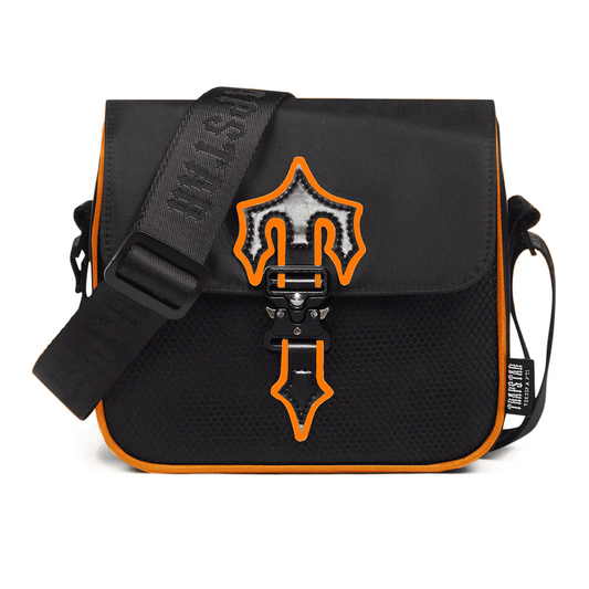Trapstar Orange Black Irongate T Cross-Body Bag