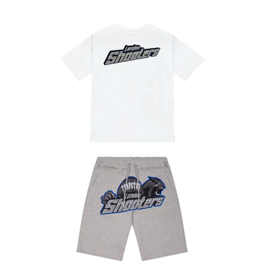 Trapstar Shooters Short Set - (GREY ICE FLAVOURS)