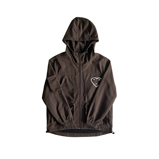 Carsicko Cargo Wind Jacket - (BROWN)