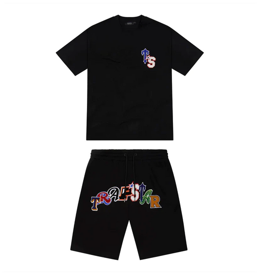 Trapstar Wildcard Short Set - (BLACK)