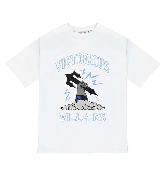 Trapstar Victorious Villains Tee - (WHITE)