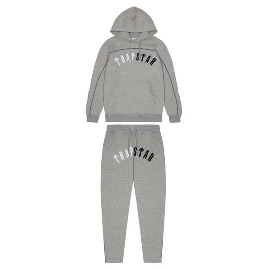 Trapstar Irongate Arch Tracksuit - (GREY MONOCHROME EDITION)