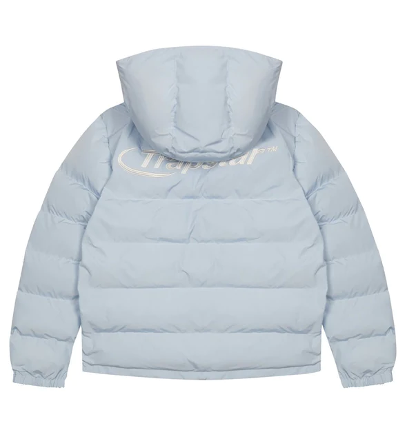 Trapstar Hyperdrive Detachable Hooded Puffer Jacket - (ICE BLUE)