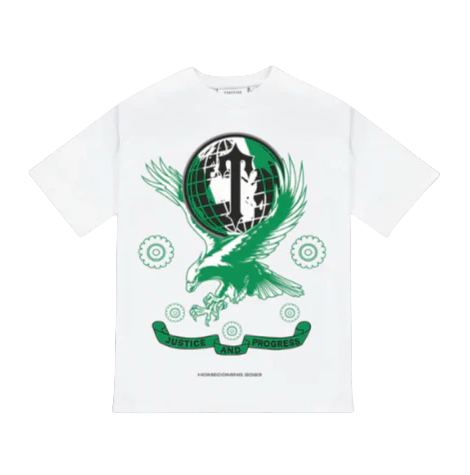 Trapstar Lagos x Homecoming Naija Graphic Tee - (WHITE)