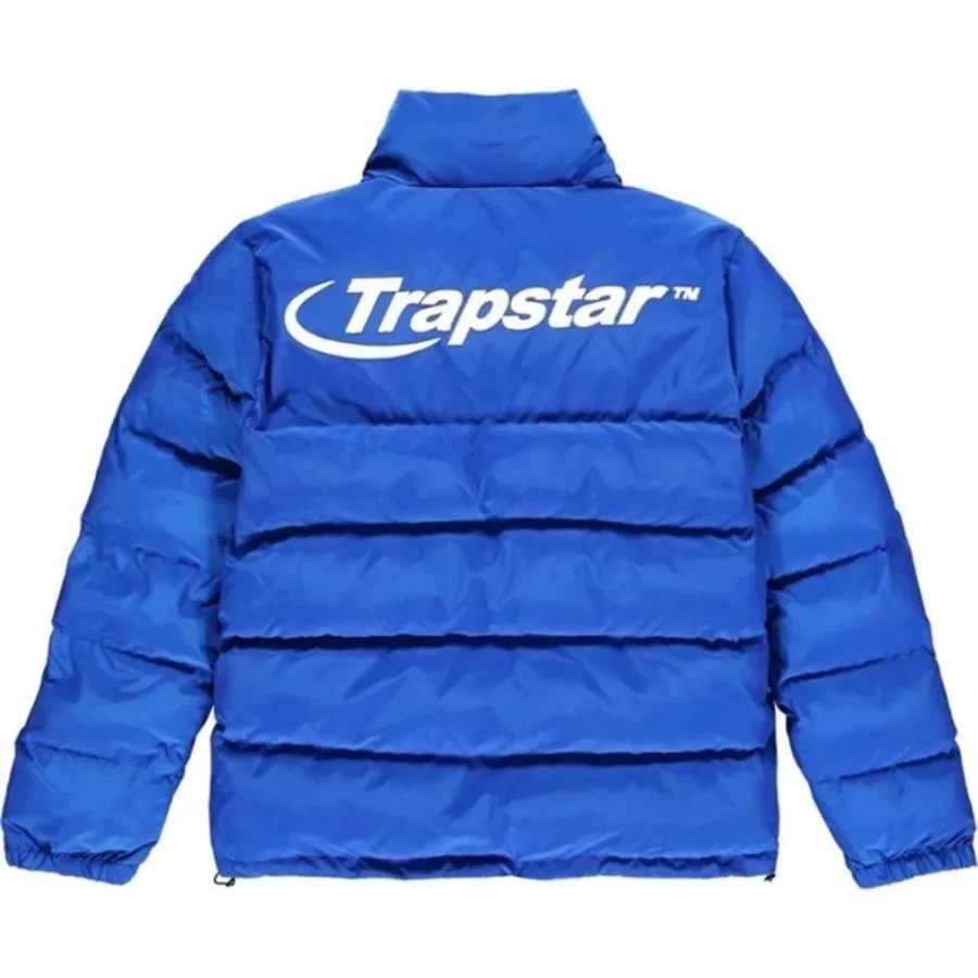 Trapstar Hyperdrive Puffer Jacket 2.0 - (BLUE/WHITE)