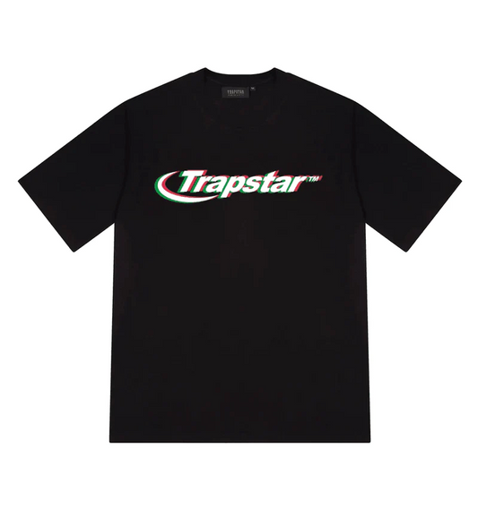 Trapstar x Italiano HyperdriveTee - (BLACK)