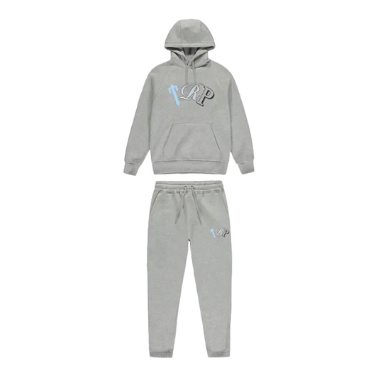 Trapstar TRP Tracksuit - (GREY/ICE BLUE)