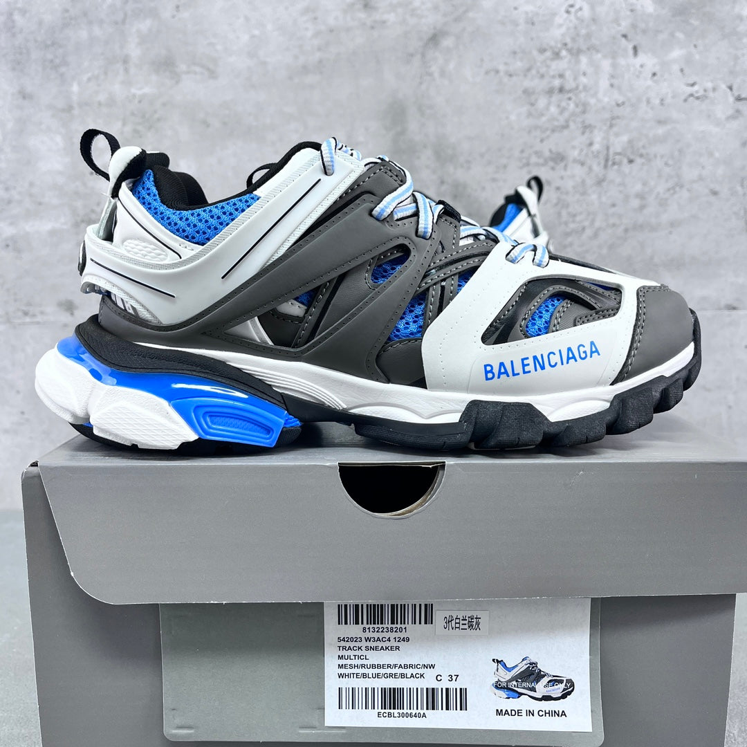 Balenciaga Track 3.0 - (WHITE/BLUE/GREY/BLACK)