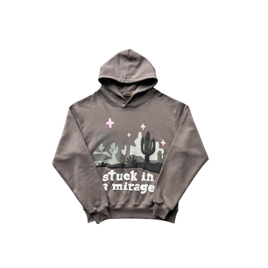 Broken Planet Stuck In A Mirage Hoodie - (LIGHT BROWN)