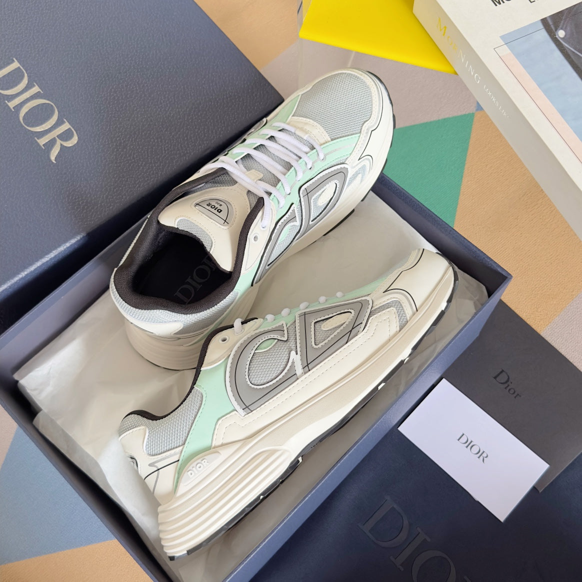 Dior B30 Mint/Grey