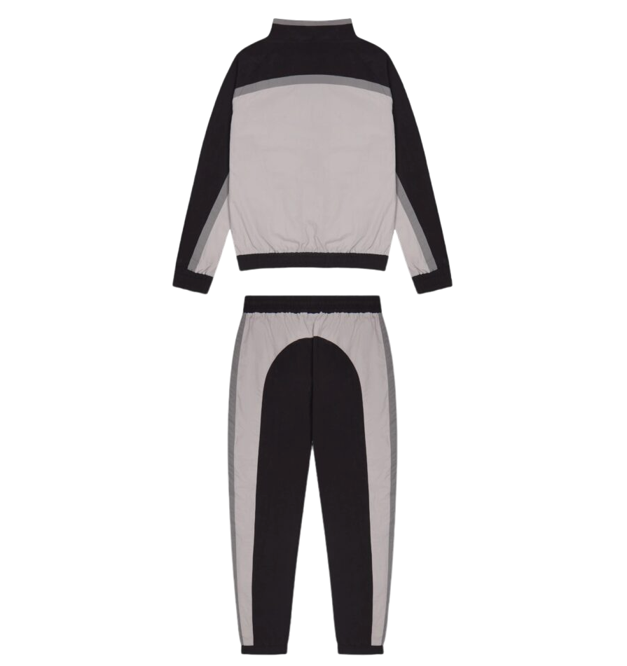 Trapstar Irongate T Shell Suit - (GREY/BLACK)