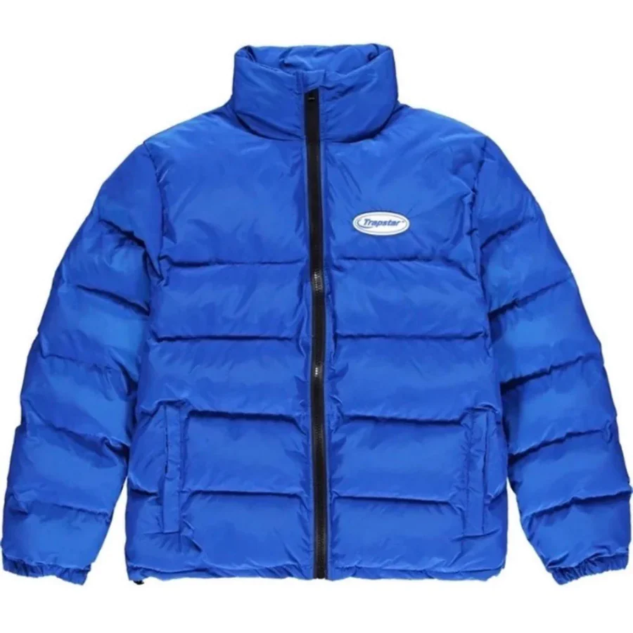 Trapstar Hyperdrive Puffer Jacket 2.0 - (BLUE/WHITE)