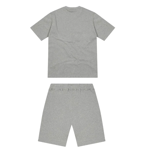 Trapstar Chenille Decoded Short Set Grey Ice Flavours