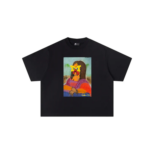 MERTRA x Slawn Mona Lisa Tee Black