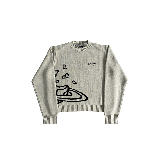 Broken Planet Outer Space Sweater - (CREAM)